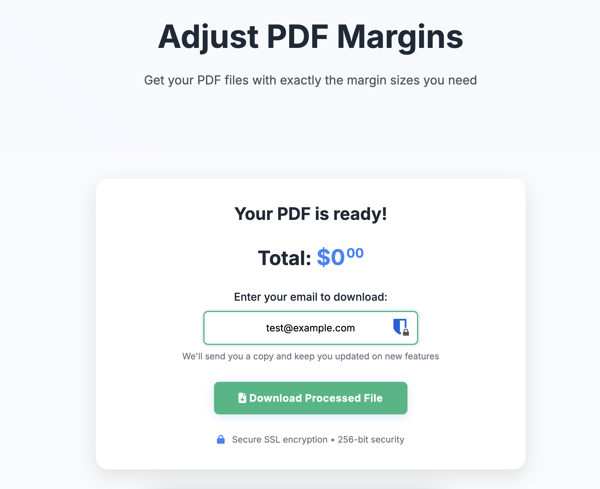 Frontend Interface