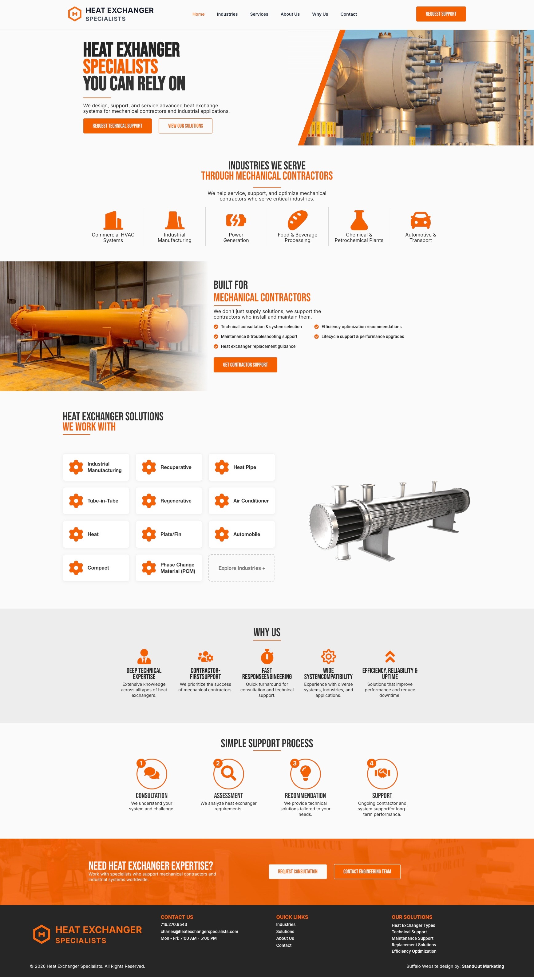Heat Exchanger Technical Content