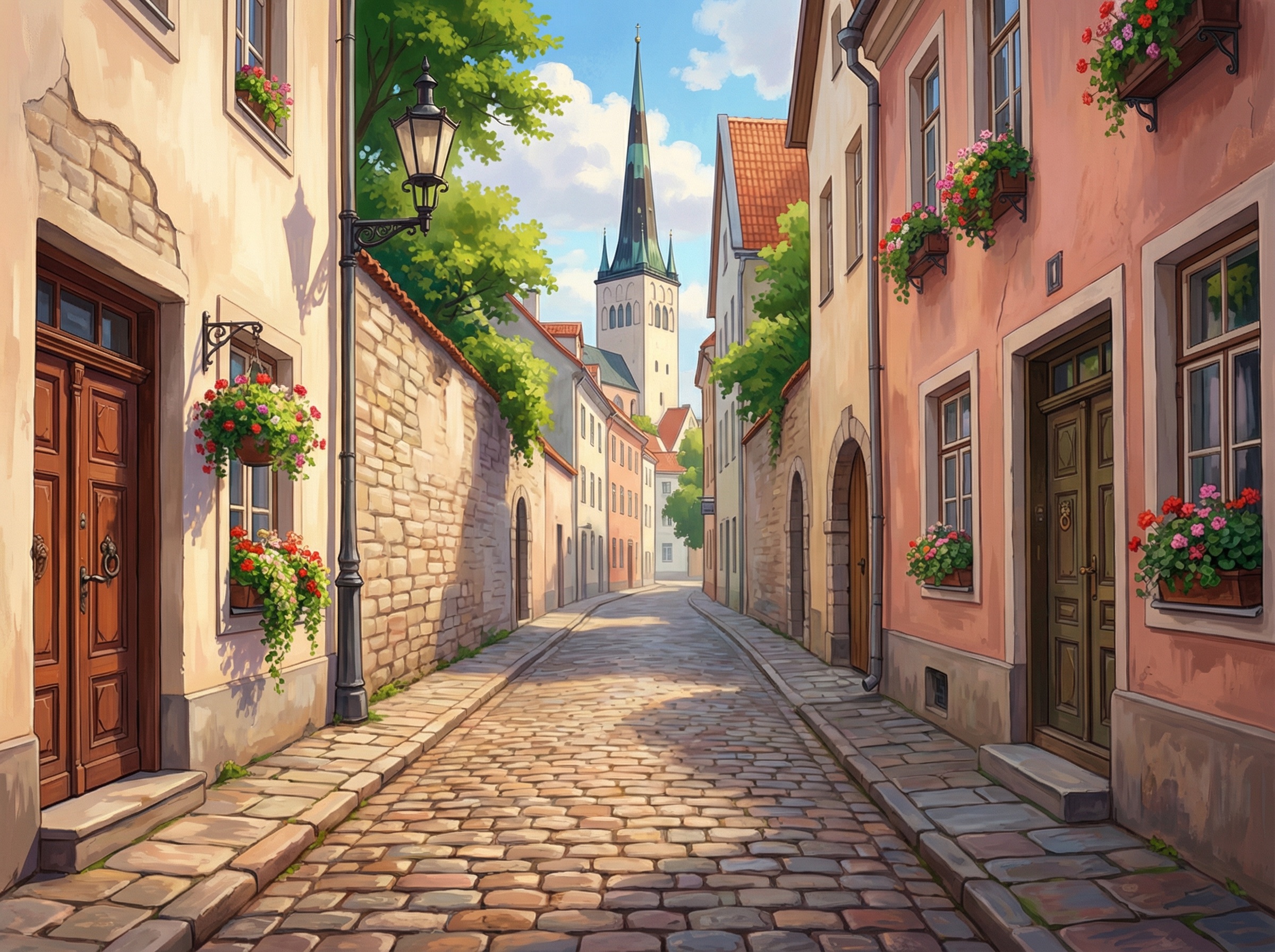Cobblestone Streets