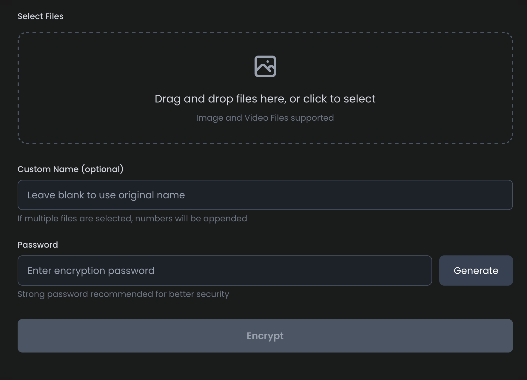 Media Encryptor